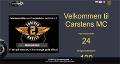 Desktop Screenshot of carstensmc.dk